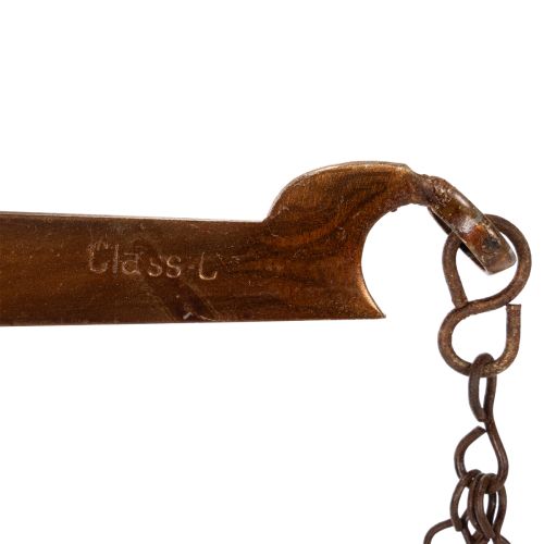 Artikel Dekorative Waage aus Metall im nostalgischen Design mit Vintage-Charme, 58 cm breit