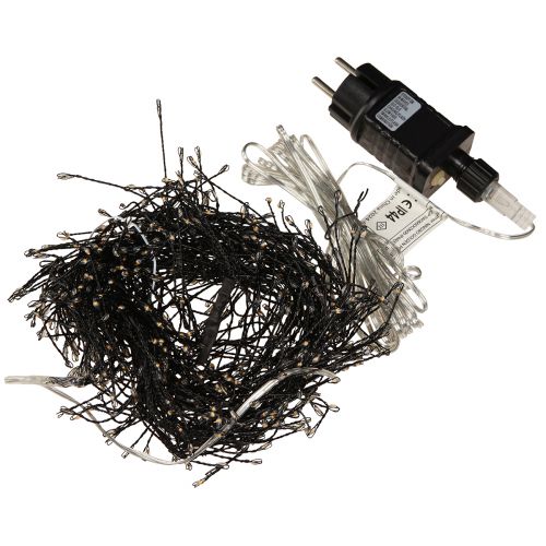 Floristik21 Micro LED Cluster Lichterkette Außen Innen 480 LED 3m Weihnachtsbeleuchtung