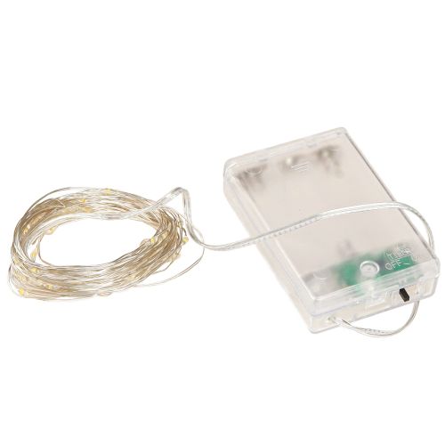 Artikel Micro LED Lichterkette Warmweiß 20 LEDs Mit Timer Batteriebetrieben 6er Set
