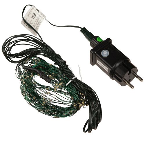 Artikel Micro LED Lichterkette 180cm – Weihnachtsdeko Timer IP44 Licht für Innen/Außen