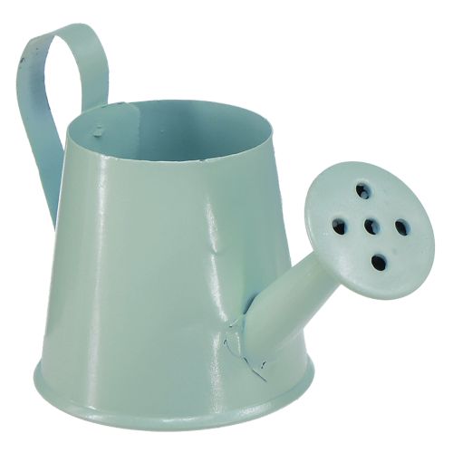 Artikel Mini Gießkanne Metall Dekoration Frühling Pastell 8er-Set