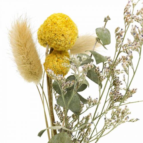 Floristik21 Mini Trockenblumenstrauß Boho, Trockenblumen Floristik L22cm