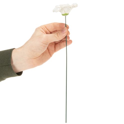 Artikel Gartenstecker Mohnblumen aus Keramik 32cm Set 6 Stück wetterfest