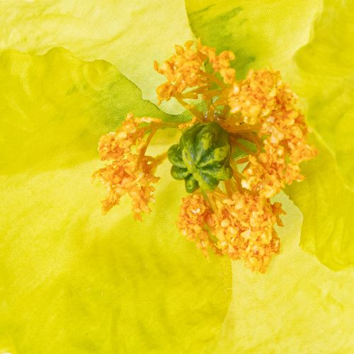 Artikel Künstliche Mohnblumen 95 cm Gelb für Wohn- und Bürodekoration