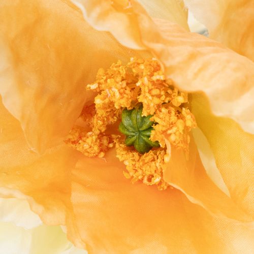 Artikel Kunstblume Mohnblüte Orange 95cm – Dekoration für Hochzeit und Eventgestaltung