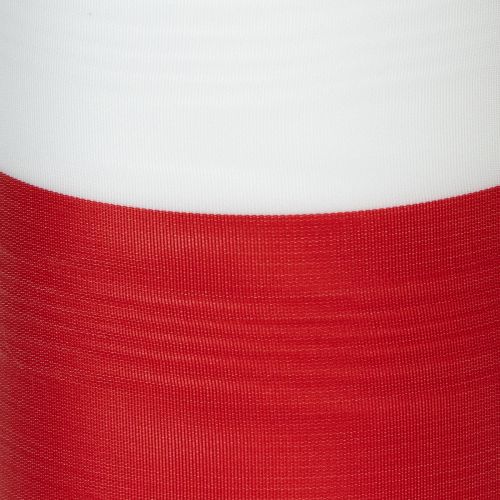 Moiré-Kranzband, Trauerband Weiß-Rot, Dekoband 150mm, Gedenkband Trauerflor, Acetat Taft 25m | Floristik21.de
