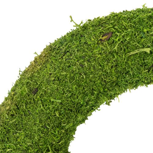 Artikel Mooskranz 20 cm mit Styroporkern, 4er-Set – Ideale Basis für kreative florale Dekorationen