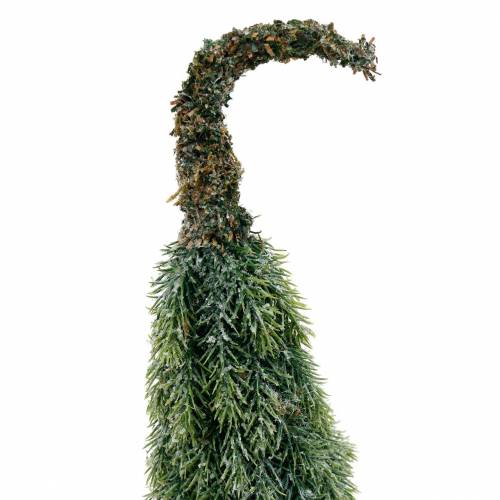 Floristik21 Deko Tannenbaum beschneit Grün, Weiß 40cm