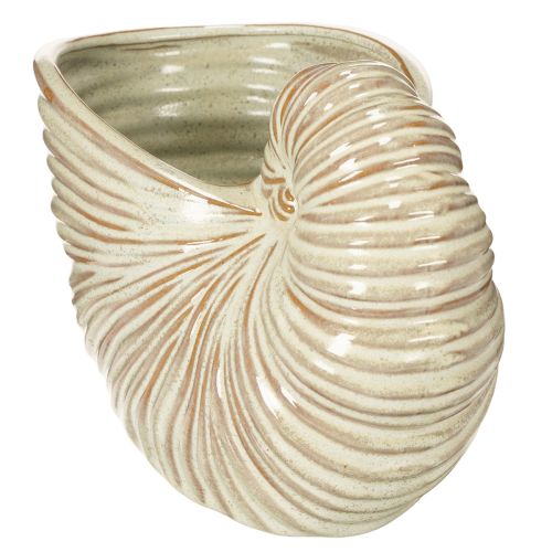 Artikel Keramik-Blumentopf Schneckenform 21cm – Stilvolle Pflanzendekoration für Innen und Außen