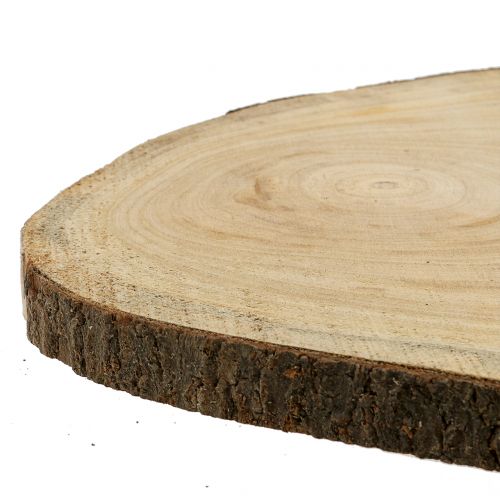 Baumscheibe Blauglockenbaum Natur Ø35–45cm