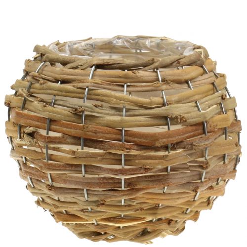Korbkugel zum Bepflanzen Hellbraun Ø25cm Korbkugel zum Bepflanzen Hellbraun Ø25cm