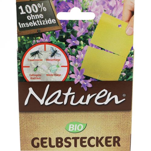 Floristik21 Substral Naturen Gelb-Sticker Klebefalle 15St