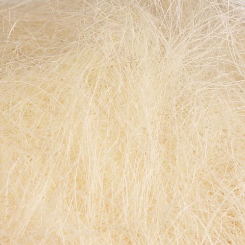 Artikel Naturfaser Sisalgras zum Basteln Sisal Gras Cremeweiß 500g