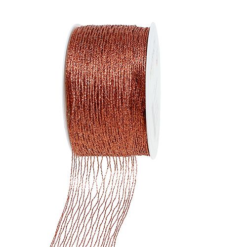 Netzband Kupfer drahtverstärkt 40mm 15m Netzband Kupfer drahtverstärkt 40mm 15m