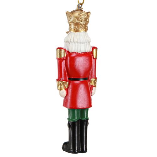 Artikel Nussknacker Weihnachtsanhänger 4er Set Rot Grün Gold Christbaumschmuck H10cm