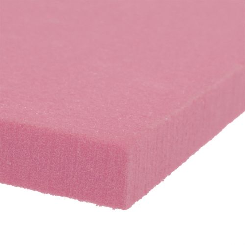 Steckschaum Designer Platten Steckmasse Altrosa 34,5cm × 34,5cm 3St