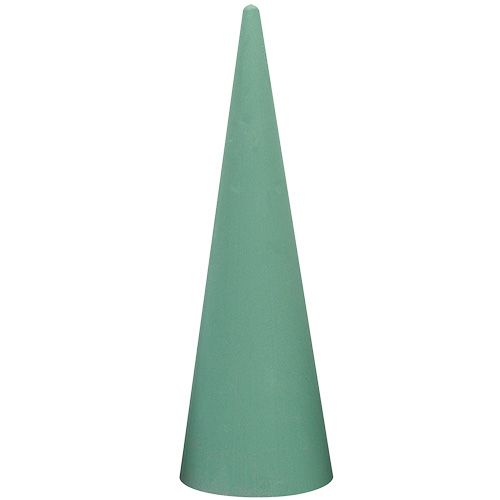Floristik21 Steckschaum Kegel Grün H60cm Ø18cm 1 St