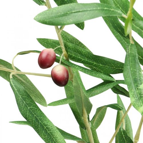 Artikel Künstlicher Olivenzweig Deko Zweig mit Oliven 100cm