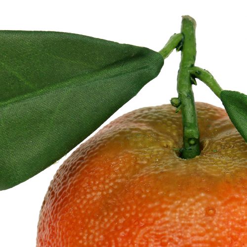 Dekoeinkauf Buchen Laub-Pick 2 Stck orange