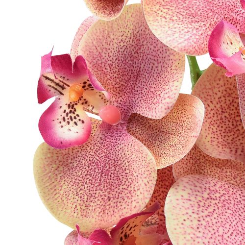 Artikel Orchidee Phalaenopsis künstlich 9 Blüten Pink Vanille 96cm