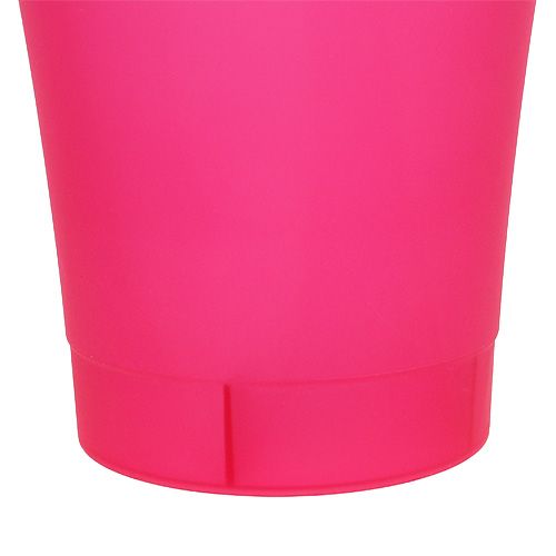 Floristik21 Orchideentopf Plastik Pink Ø12,5cm H14cm