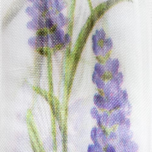 Organzaband Chiffonband Dekoband Lavendel 40mm 20m | Floristik21.de