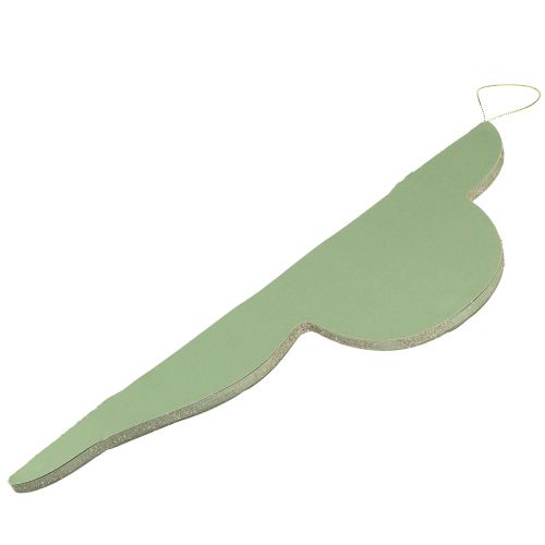 Artikel Eleganter Weihnachtsschmuck aus Papier Ornament Mint 40cm Set 2 Stück