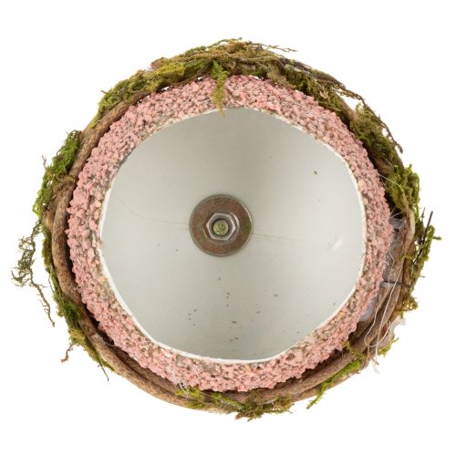 Artikel Frühlings-Osterei zum Bepflanzen mit Mooskranz Ø9cm H8cm 4er-Set