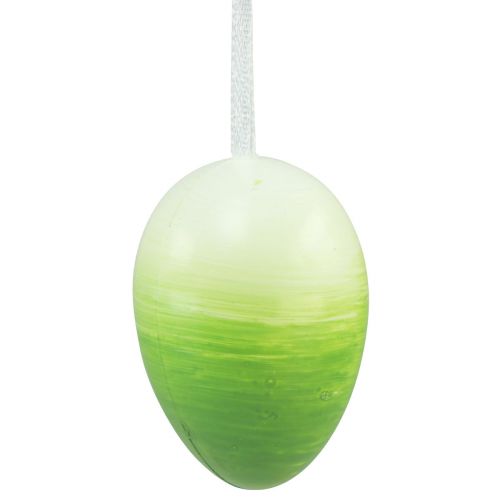 Floristik21 Ostereier Deko hängend Kunststoffeier Ostern Farbig 8×12cm 10 St