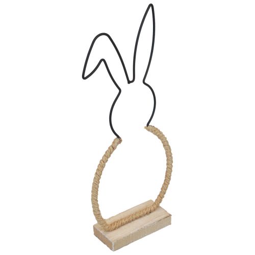 Osterhase Tischdeko Ostern Draht Boho Deko Hase 32cm