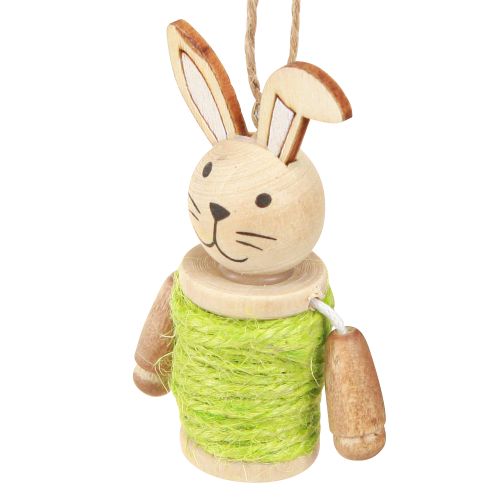 Artikel Osterdeko Holzhasen zum Hängen 9er Set Frühling Dekoideen