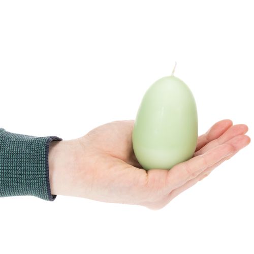 Artikel Osterkerzen Ei Form Eierkerzen für Ostern Grün 9cm 20h 6St