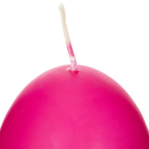 Artikel Eierkerze Pink 9 cm, 20 Stunden Brenndauer, 6er-Set – Frühlingshafte Tischdeko zu Ostern