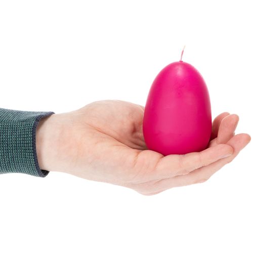 Artikel Eierkerze Pink 9 cm, 20 Stunden Brenndauer, 6er-Set – Frühlingshafte Tischdeko zu Ostern