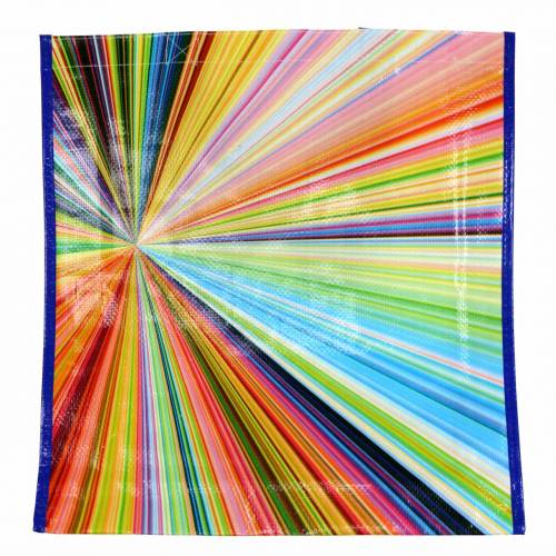Floristik21 Einkaufstasche mit Henkeln Mikado Kunststoff 37×10×40cm