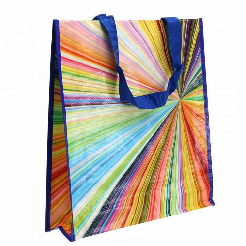 Floristik21 Einkaufstasche mit Henkeln Mikado Kunststoff 37×10×40cm