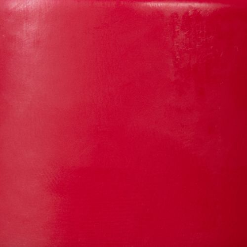 Artikel Kerze Naturwachs Rot 9cm Durchmesser 7cm Raumdekoration