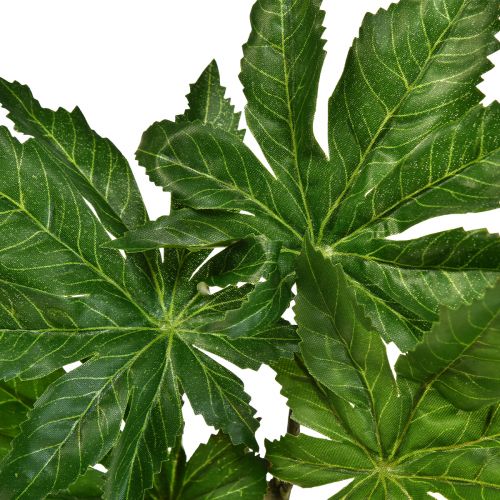 Artikel Papayablätter Künstlich Dekozweig Kunstpflanze Grün 40cm