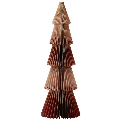 Papier Weihnachtsbaum Papier Tannenbaum Bordeaux H60cm