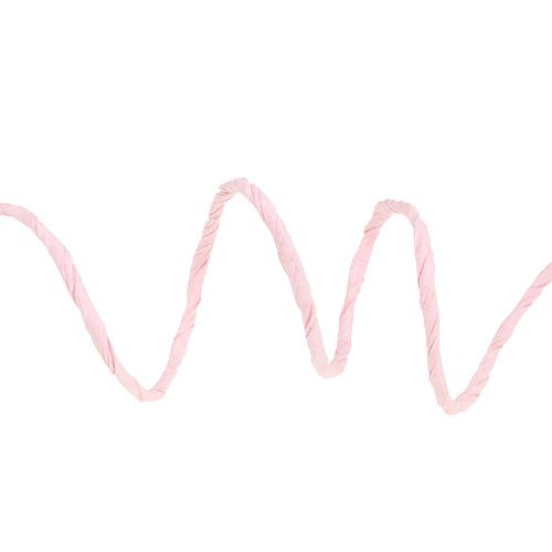 Papierkordel Draht umwickelt Ø2mm 100m Rosa