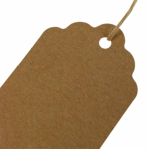 Artikel Geschenkanhänger Papierschild 9,5/8cm 100 St