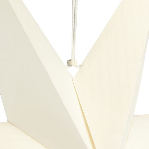 Artikel Papierstern Lampe Weiß - Weihnachtliche Deko 75x20cm, 2er Set für stimmungsvolle Beleuchtung