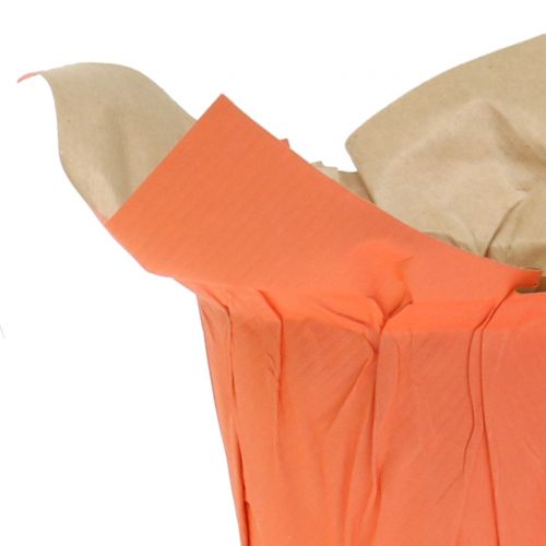 Übertöpfe aus Papier Grün, Orange, Gelb Ø10cm 12St
