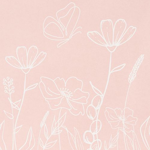 Artikel Geschenktüten aus Papier mit Blumendesign und Tragegriff 20x6x25cm – 6 Stück