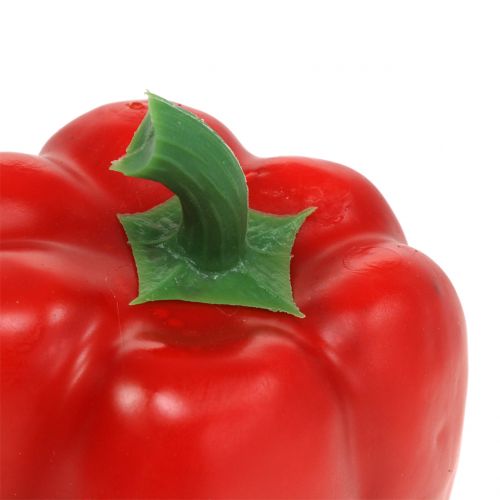Floristik21 Paprika künstlich Rot 8cm 4St