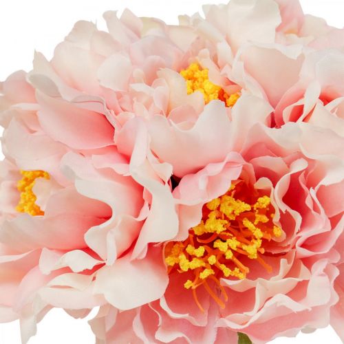 Artikel Paeonia Pfingstrose Kunstblume Peonie Rosa Ø6cm 28cm 7 St