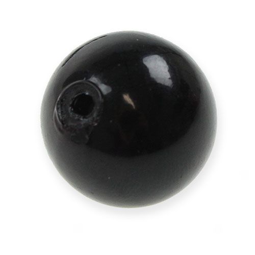 Artikel Deko-Perlen Ø2cm Schwarz 12 St