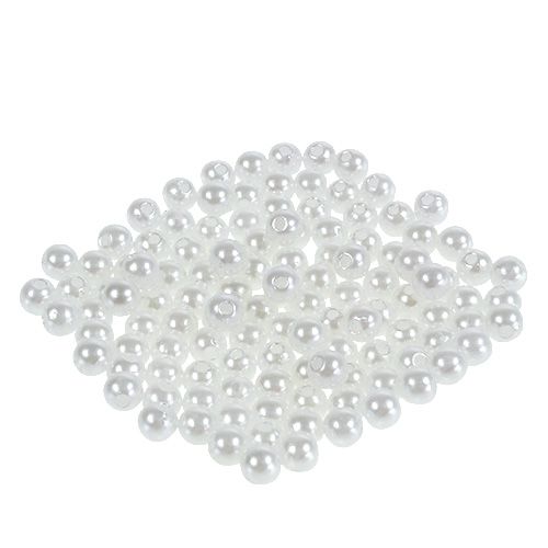 Perlen Weiß Ø6mm 200g Perlen Weiß Ø6mm 200g