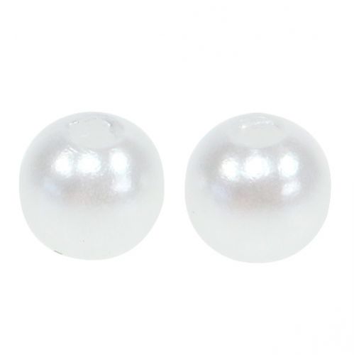 Perlen Weiß Ø6mm 200g