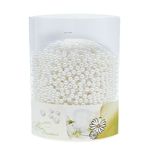 Perlen Weiß Ø6mm 200g